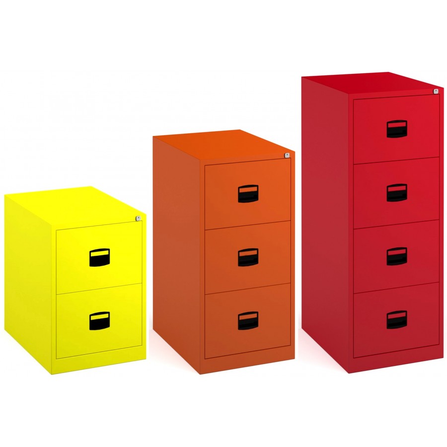 Contract Steel Filing Cabinet - 35KG - ANTI-TILT